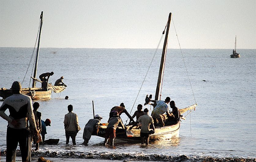 Kenyan Fishermen Response to Climate Change